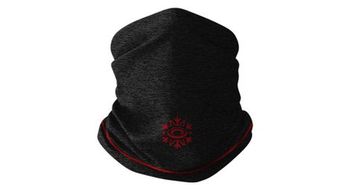 Bv sport original artic merinos gargantilla antracita rojo
