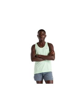 Camiseta New Balance Athletics Singlet Hombre Verde