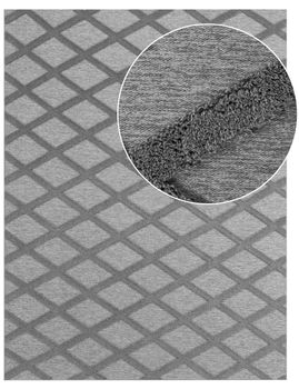 Alfombra lavable Utah gris  120x160 cm