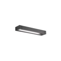 lampara de pared led perenz 17 w 1275 lm 40 cm cct color negro ajustable e inclinable