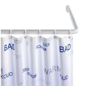 Wenko Barra Angular 25 Mm Universal Blanco