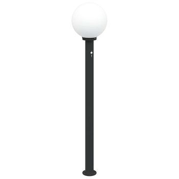 Baliza Luminosa Con Sensor De 120 Cm, Color Negro, Ip44 Vidaxl