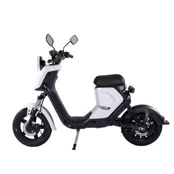 Motocicleta Eléctrica Bezior Xiaoniu B, Bicicleta Eléctrica Urbana, Color Blanco