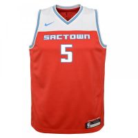 camiseta deaaron fox nike swingman junior sacramento city edition