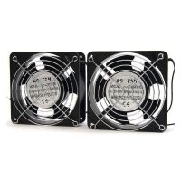 powergreen doble ventilador 120mm para armario rack
