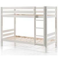 litera 90x200 cm pino macizo blanco pino alt 160 cm