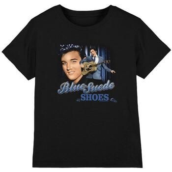 Elvis Presley Camiseta Blue Suede Shoes para niña