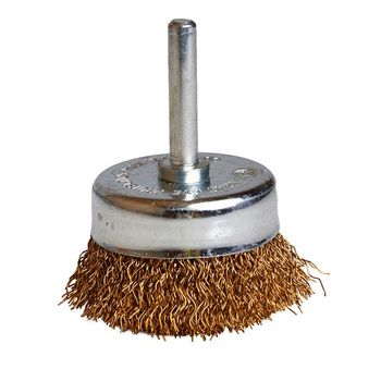 Qty 1 Spindle Mounted 50mm Cup Wire Brush