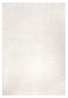 alfombra moderna lusenta beige 80x150 cm
