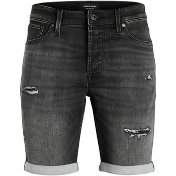 Jack & Jones Short 12224129 JJIRICK JJICON SHORTS GE 622 I.K SN BLACK DENIM para hombre