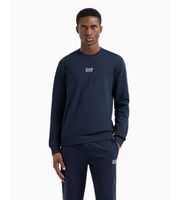 ea7 para hombre 8npm30pjvrz sudadera train core coft marino s casual algodon