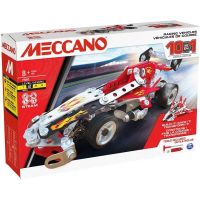 meccano racing vehicle 10 en 1 kit de construccion 225 piezas