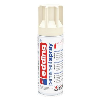 Edding 5200 spray de pintura acrilica permanente marfil mate 200 ml.