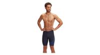 banador speedo medley jammer azul marino azul claro