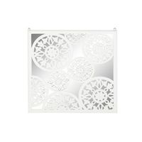 decoracion pared mdf espejo 90x15x90 desgastado