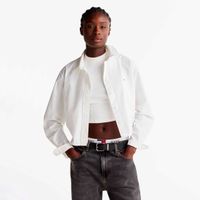 tommy jeans camisa de popelina dw0dw19354-ybl