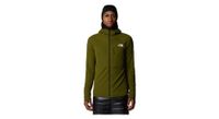 the north face chaqueta con capucha forro polar  p  strong  summit series  strong   p verde hombre