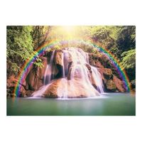 papel pintado 3d - magical waterfall 350x245 cm