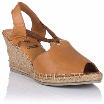 Top 3 Shoes Alpargatas Sandalia cuña - Piel para mujer