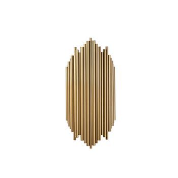 Lámpara De Pared Kara-13346 Oro Metal 22x50x11 Cm