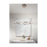 lampara colgante led pois-gold