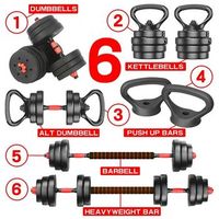 mancuernas ajustables 20kg  kettlebells