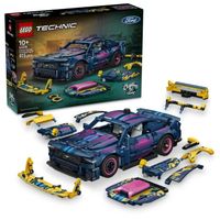 lego technic taller de tuning coche ford mustang gt  juguete de construccion 10 anos - 42236