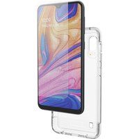 samsung galaxy a10 case and invisible shield glass - clear transparent