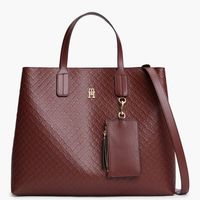 tommy hilfiger bolso aw0aw18923 th icon satchel mono para mujer