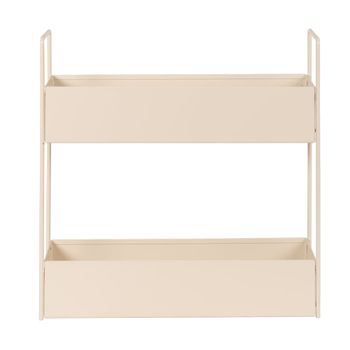 Soporte de metal color marfil