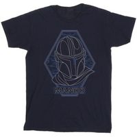 disney camiseta manga larga the mandalorian para nina