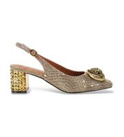 kurt geiger para mujer 3415040609 zapatos chelsea dorado 36 5 a 8cm hebilla fiesta