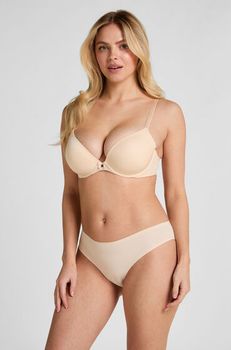 Hunkemöller Brasileña invisible Beige