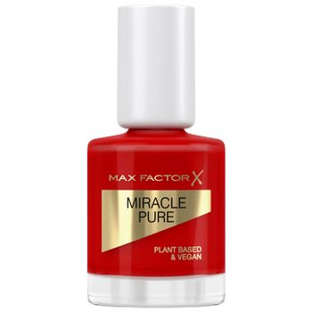 Max Factor Miracle Pure Nail Polish Lacquer 12ml (Various Shades) - Scarlet Poppy