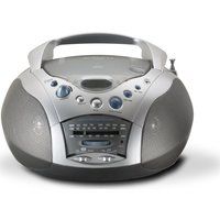 roberts swallow cd9959 boombox - grey  silver grey