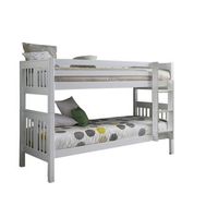 litera madera blanca 90x190cm