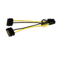 cable 15cm adaptador corriente