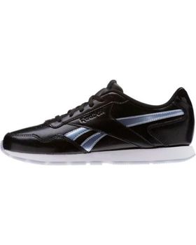 de REEBOK ROYAL GLIDE BLACK-FROSTBITE MET-WHITE CM9483 NEGRO