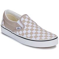 vans zapatos classic slip-on color theory checkerboard mushroom para mujer