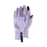 buff dryflx  guantes de correr unisex - morado
