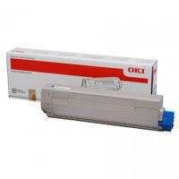 oki 43837129 yellow original toner cartridge