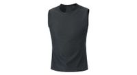 camiseta interior sin mangas gore wear negra