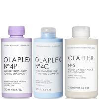 olaplex clarifying shampoo bundle no4p no4c and no5