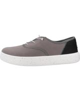 de hey dude informales hombre modelo conway sport mesh color gris charco charcoal