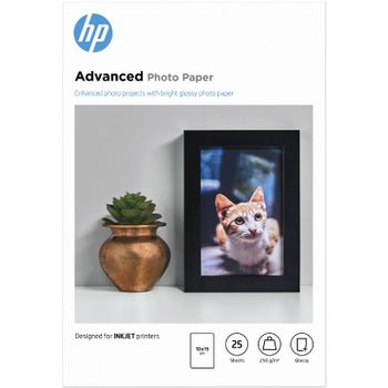 HP Q8691A Advanced Glossy Photo Paper 100 x 150 mm (25 sheets)