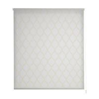 estoralis - estor enrollable translucido  visillo  120 x 255 cm anchoalto tamano tela 117 x 250 cm  davos blancobeige