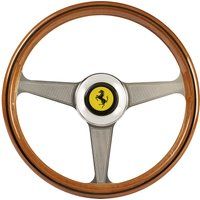 thrustmaster ferarri 250 gto racing wheel add on - silver  brown silver