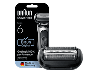 recambio para afeitadora - braun 64b compatible con afeitadoras series 6 negro