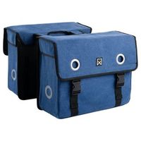 alforjas para bicicleta azul 30 l willex