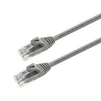 aisens cable de red rj45 lszh cat6a 500 mhz utp awg24 gris 2m